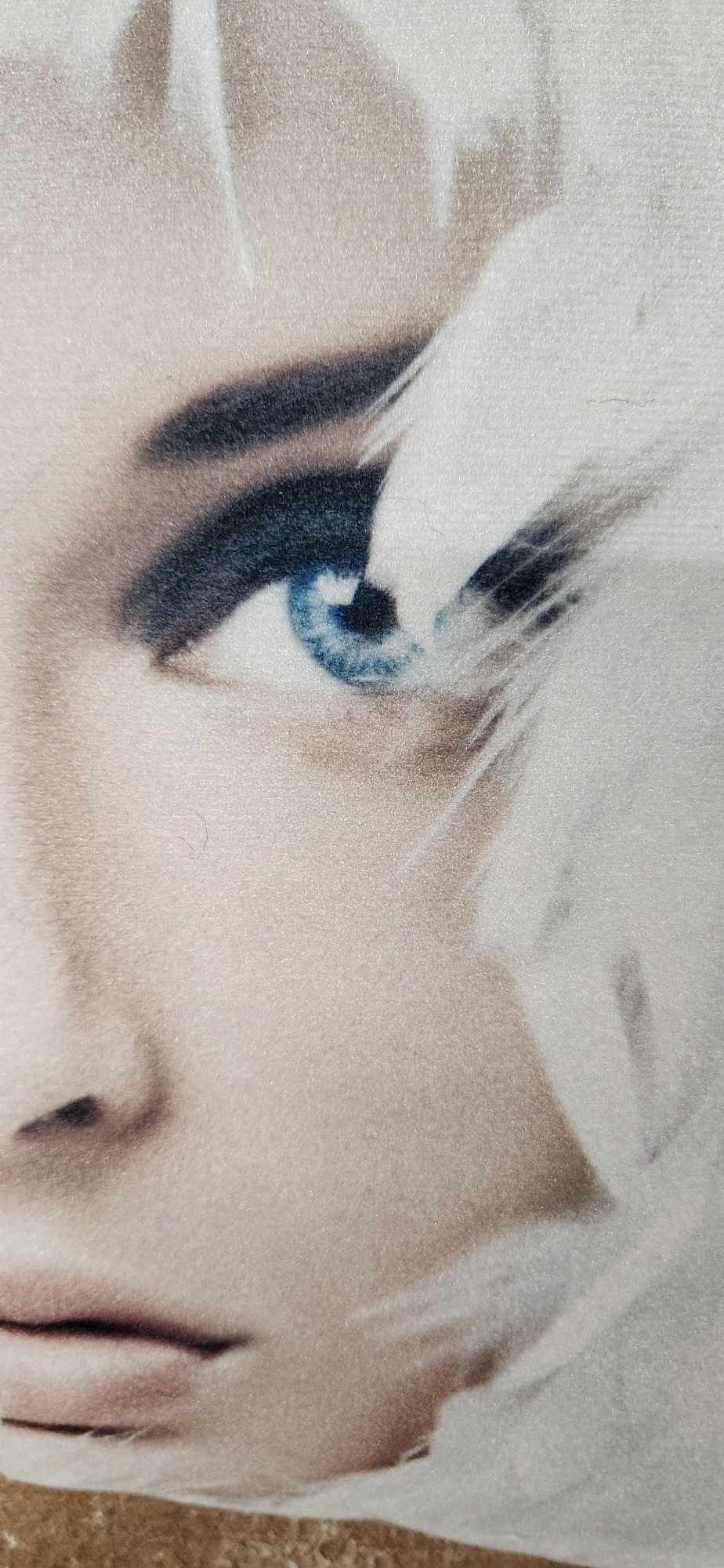 Coussin visage / Blanc /Douillet