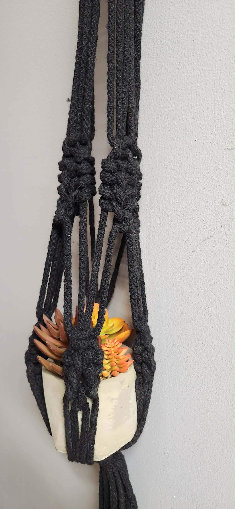 macramé noir