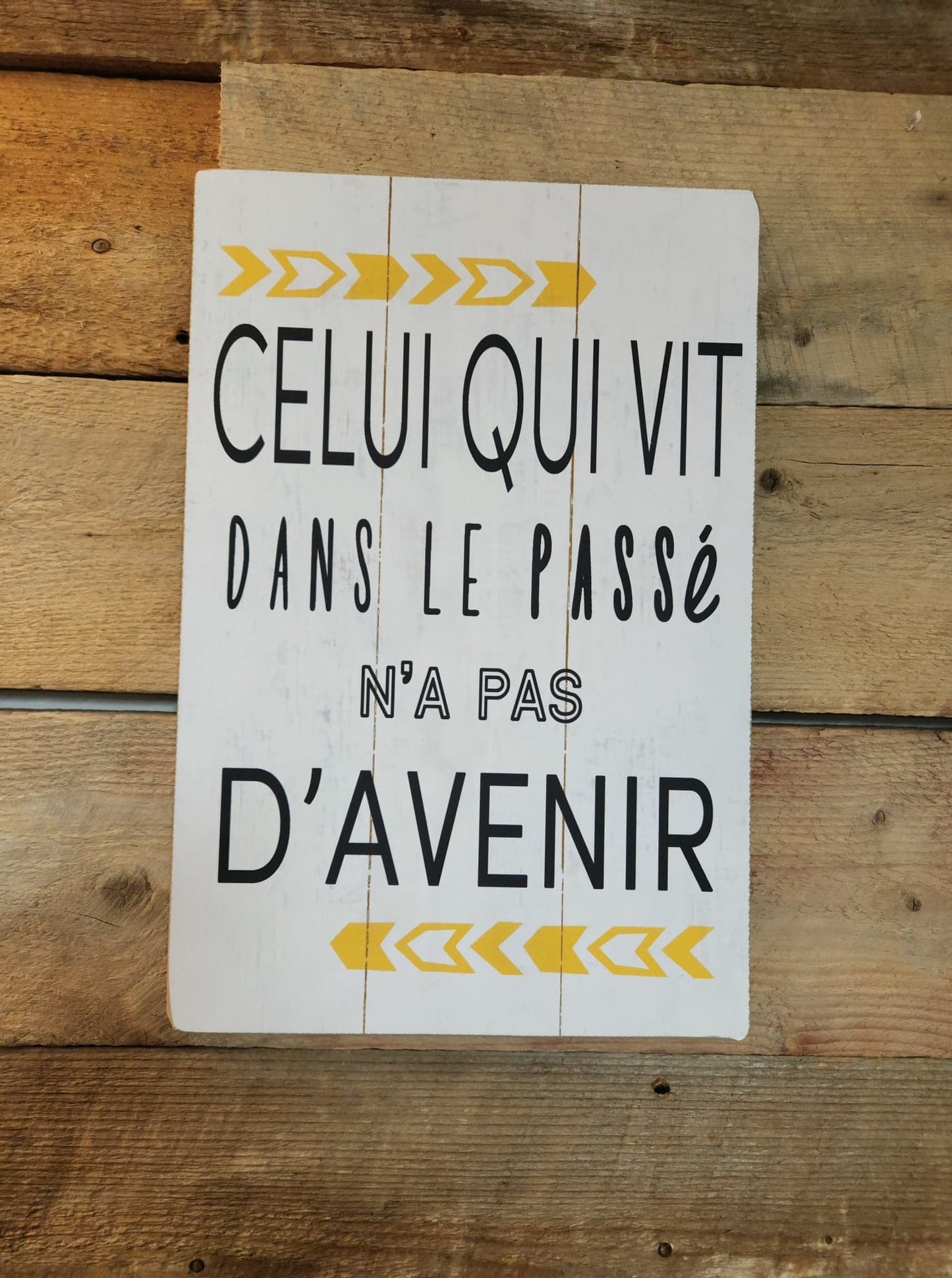 Centredepeinturedeco | Pancarte | texte | Noir, blanc et jaune