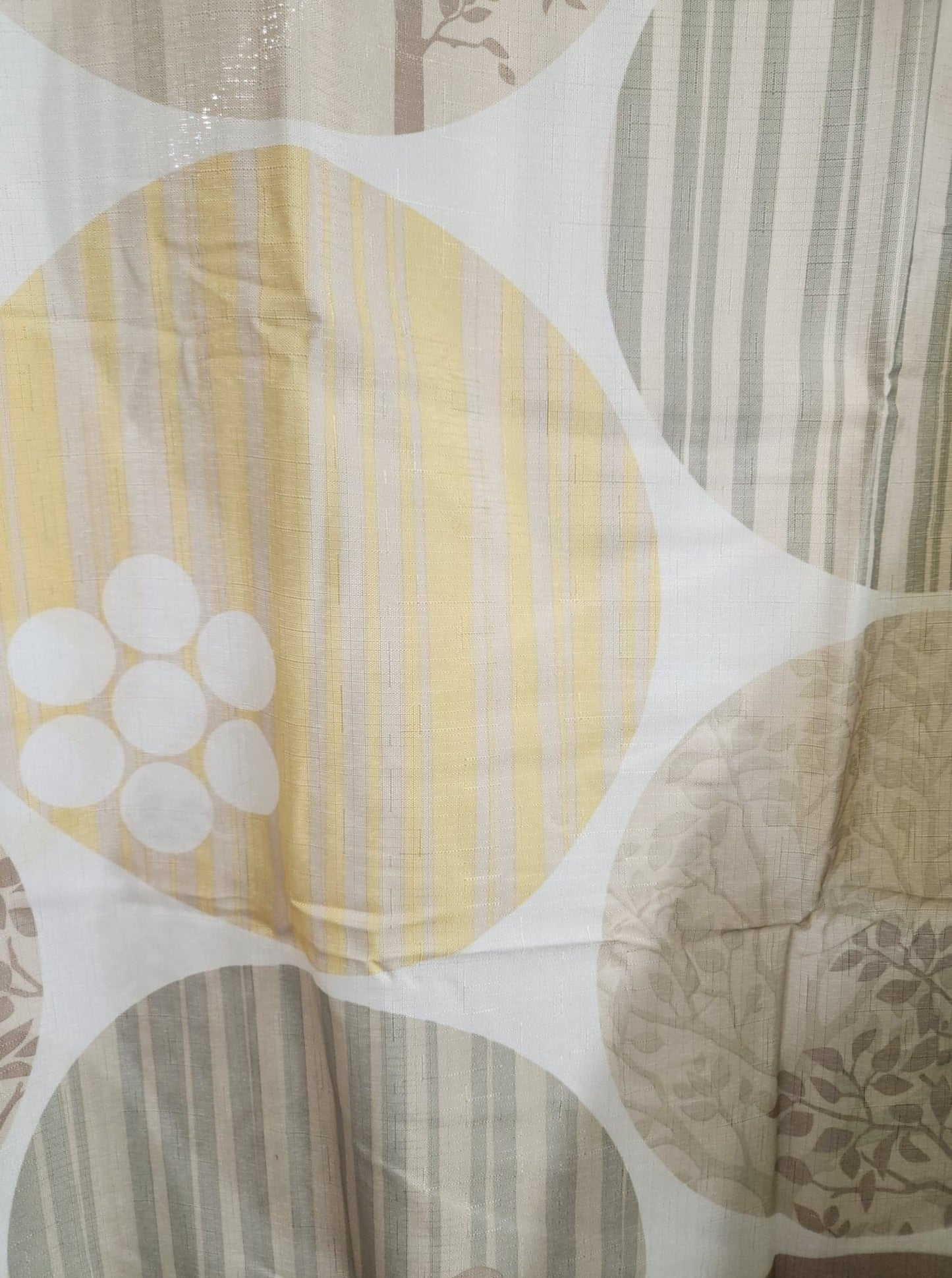 Centredepeinturedeco |Rideau-douche | Rond | Couleur