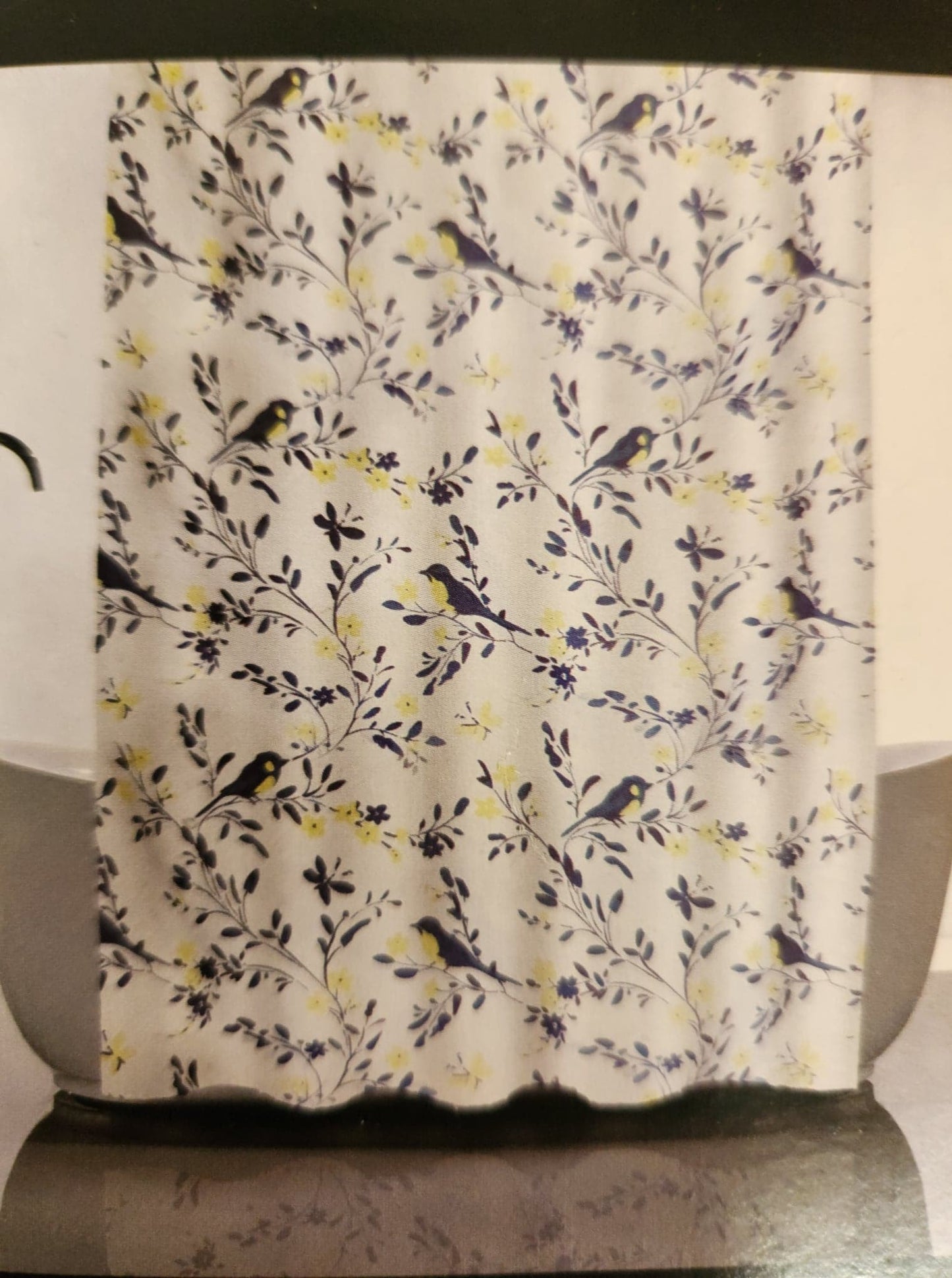 Centredepeinturedeco | Rideau-douche | Oiseau