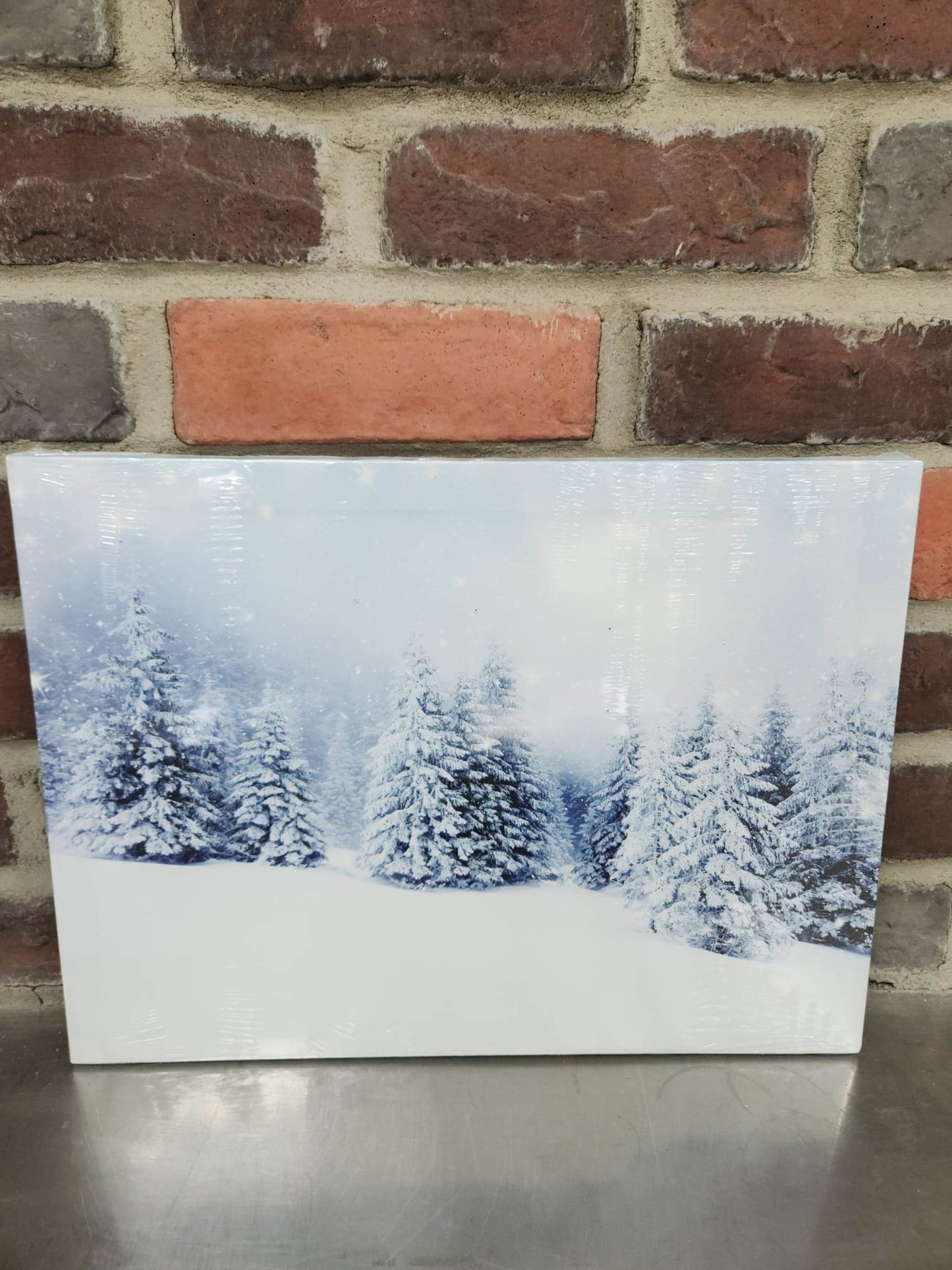 Cadre | Hiver | LED | Paysage