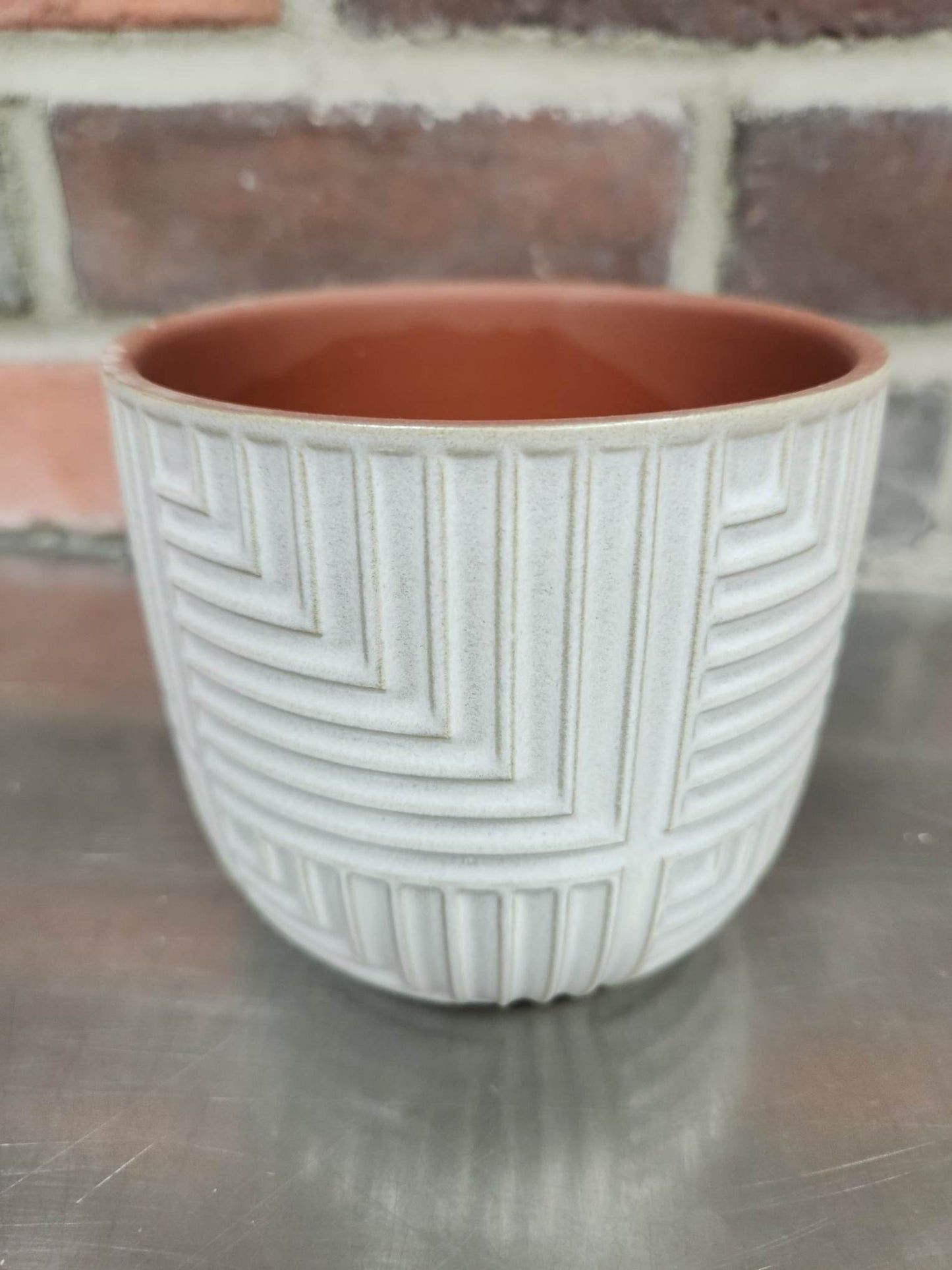 Vase | Vert de gris | Cuivre | Raillé