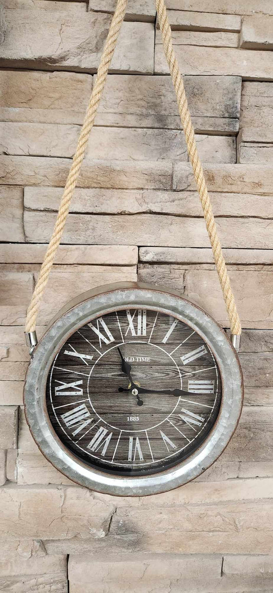 Horloge suspendue / Métal / Ronde / Original