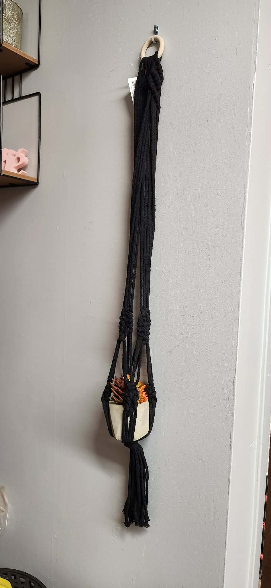 macramé noir
