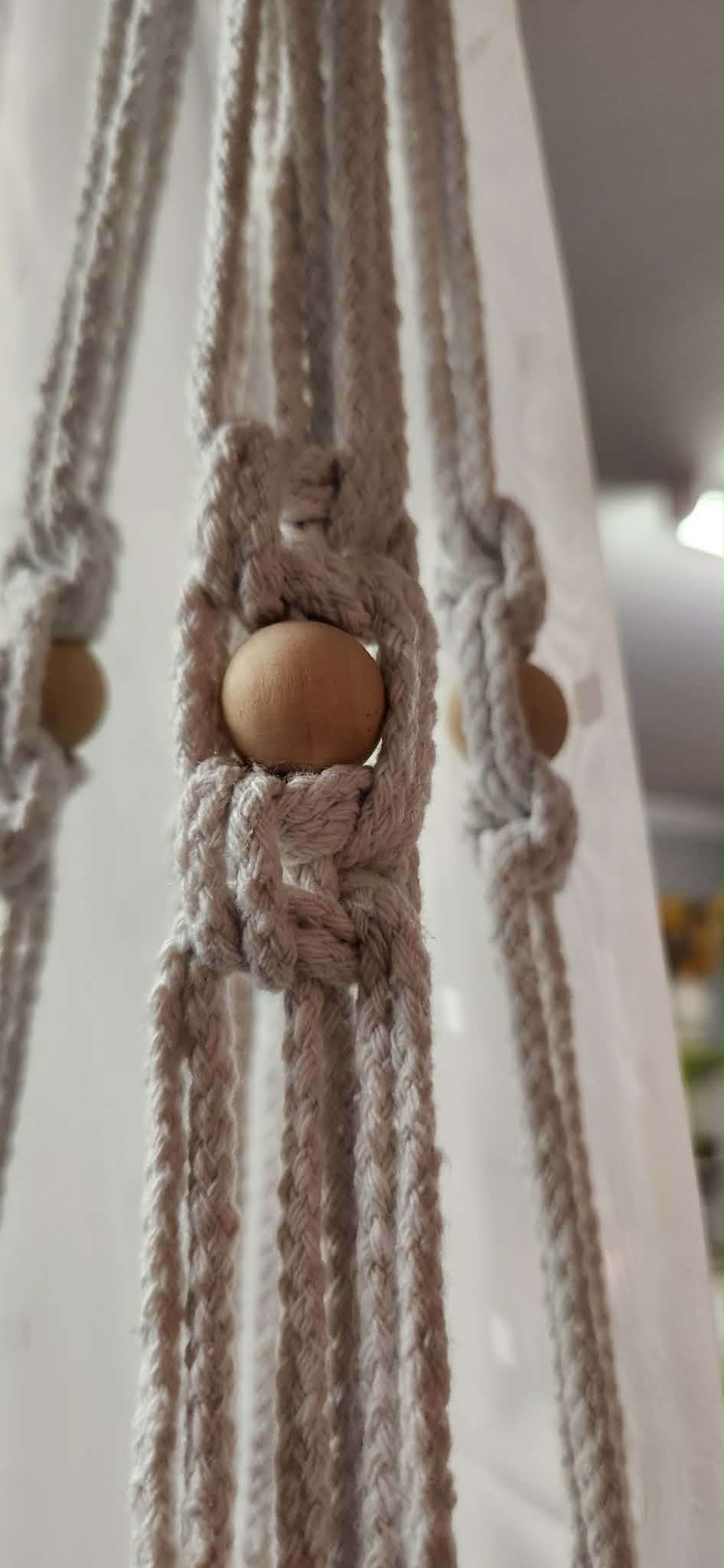 macramé blanc